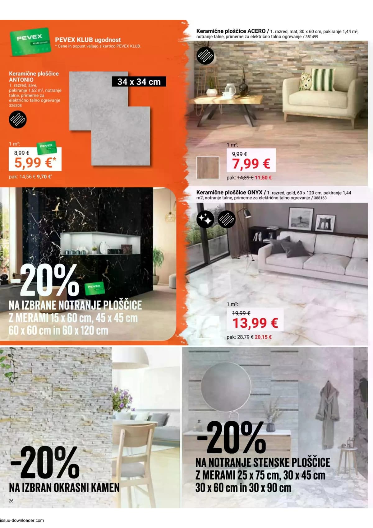 Stran 26. Pevex kataloga - Akcijska ponudba od 03.03.2026.