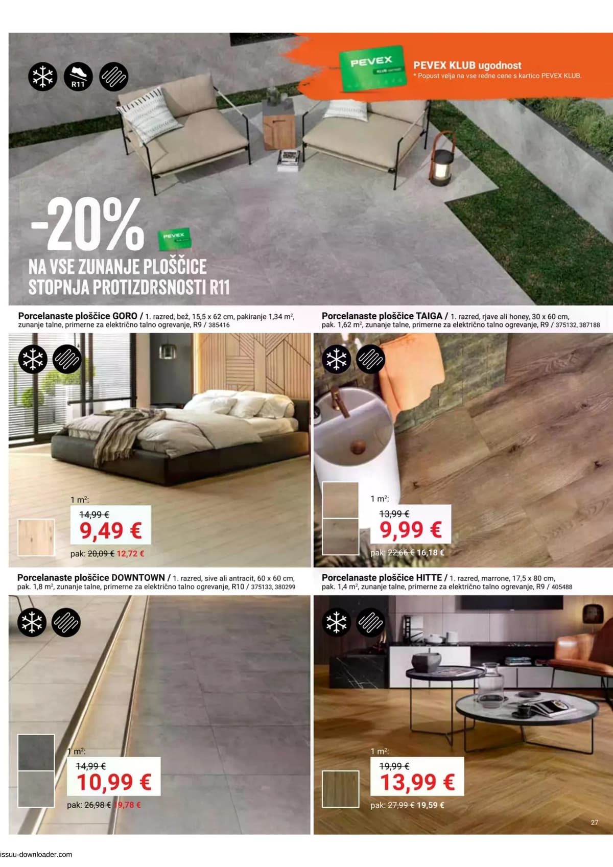 Stran 27. Pevex kataloga - Akcijska ponudba od 03.03.2026.