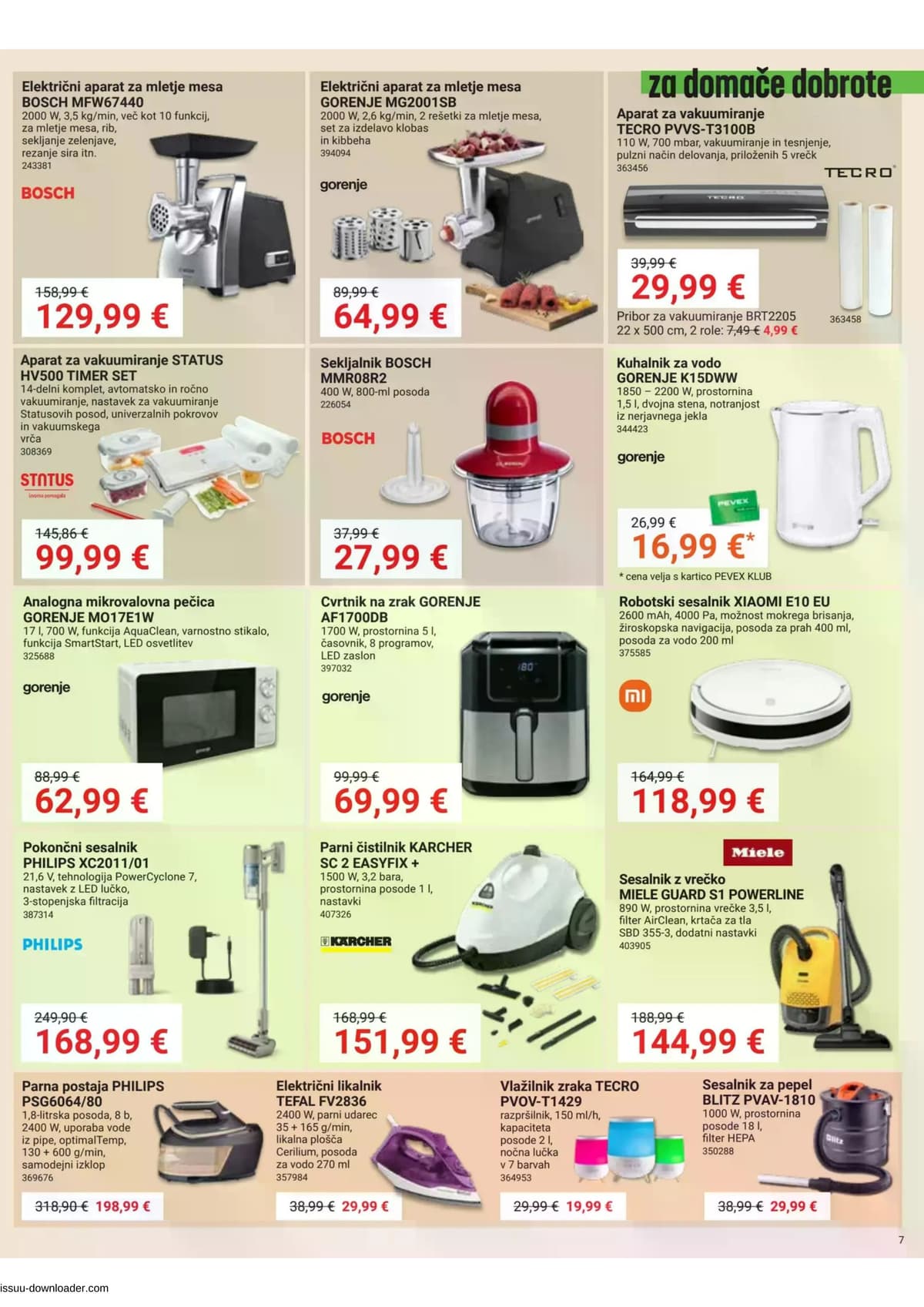 Stran 7. Pevex kataloga - Akcijska ponudba od 03.03.2026.