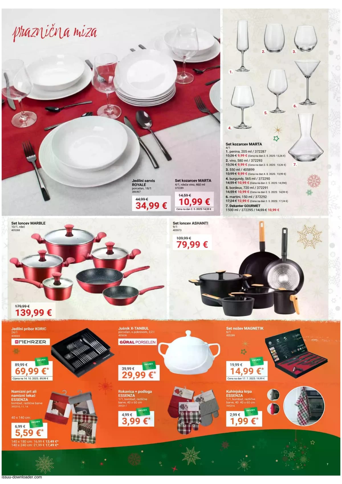 Stran 7. Pevex kataloga - Božič od 25.02.2026.