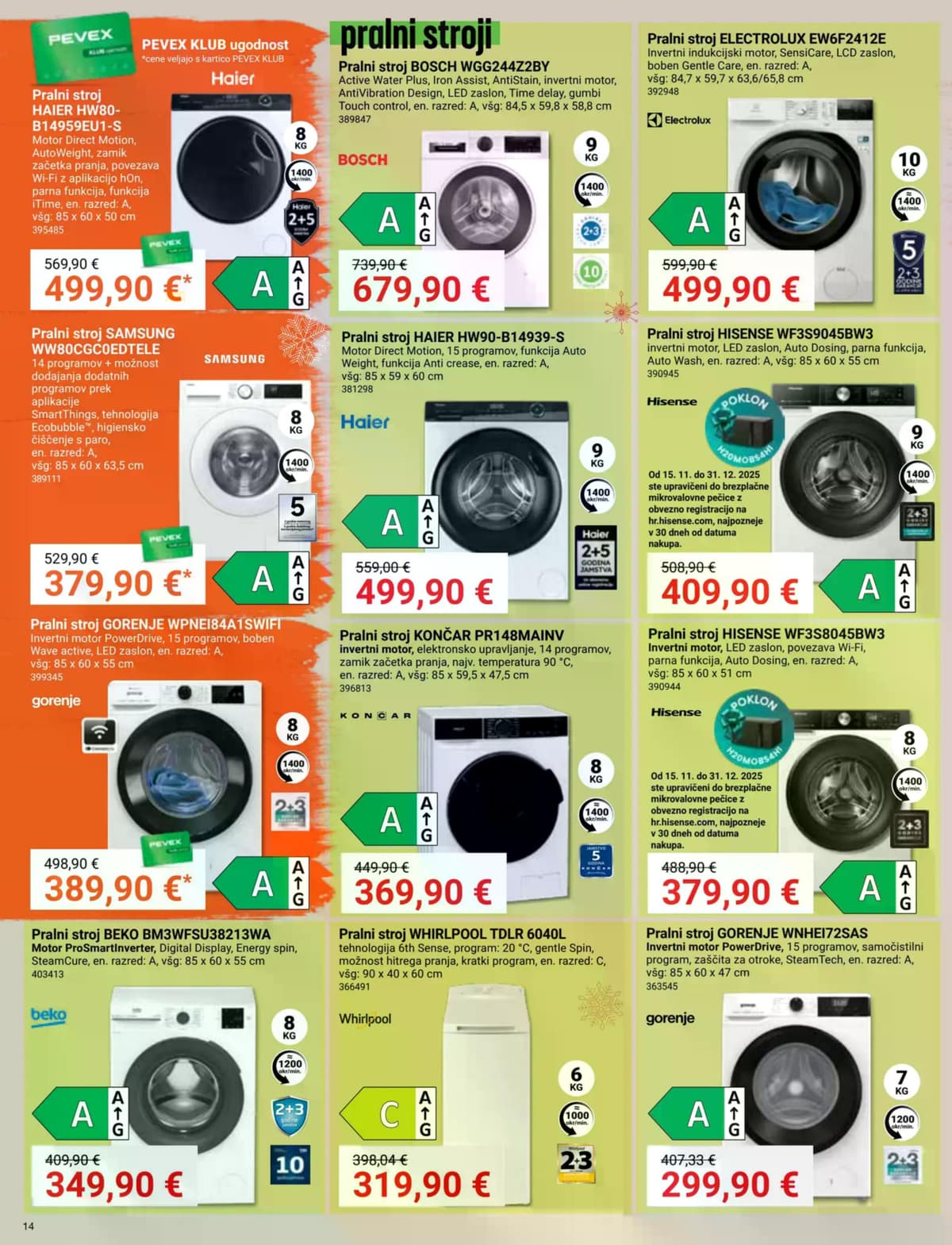 Stran 14. Pevex kataloga - December od 03.03.2026.