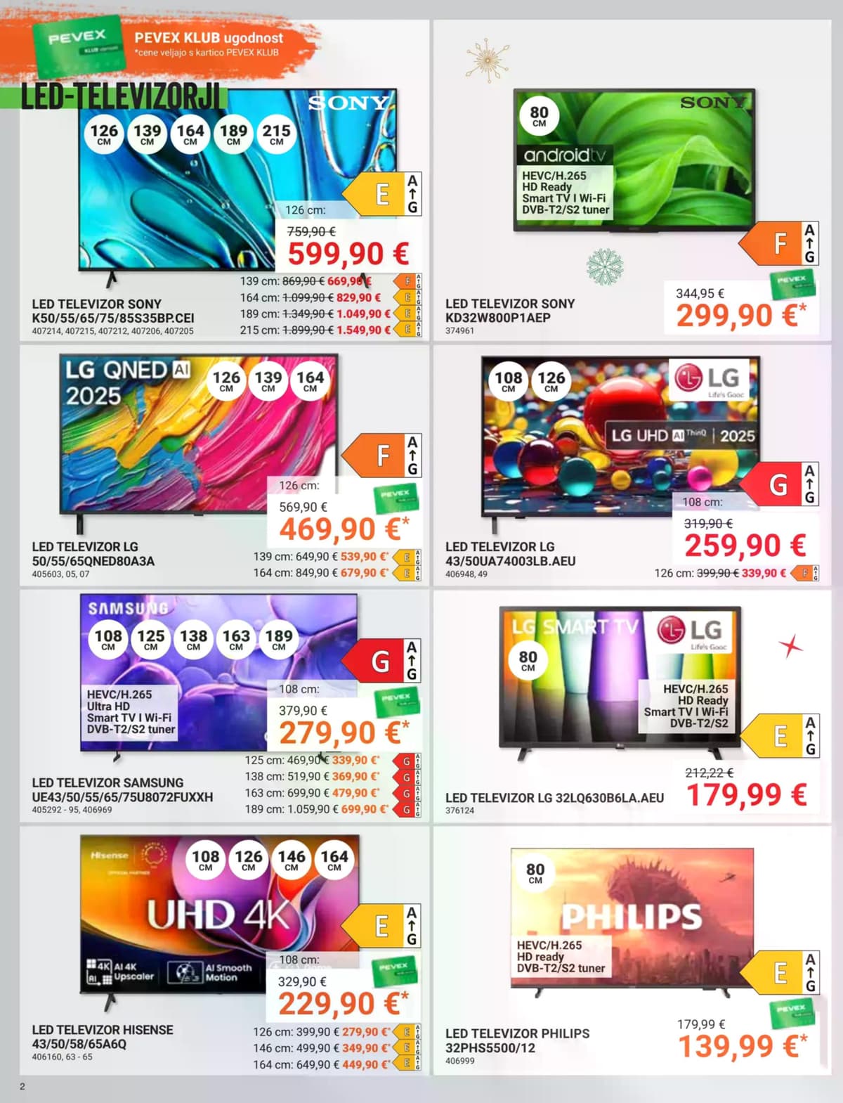 Stran 2. Pevex kataloga - December od 03.03.2026.