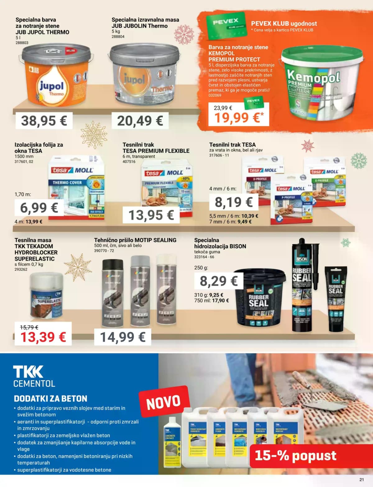 Stran 21. Pevex kataloga - December od 03.03.2026.