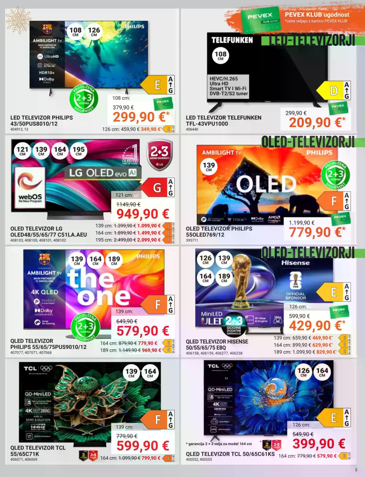 Stran 3. Pevex kataloga - December od 03.03.2026.