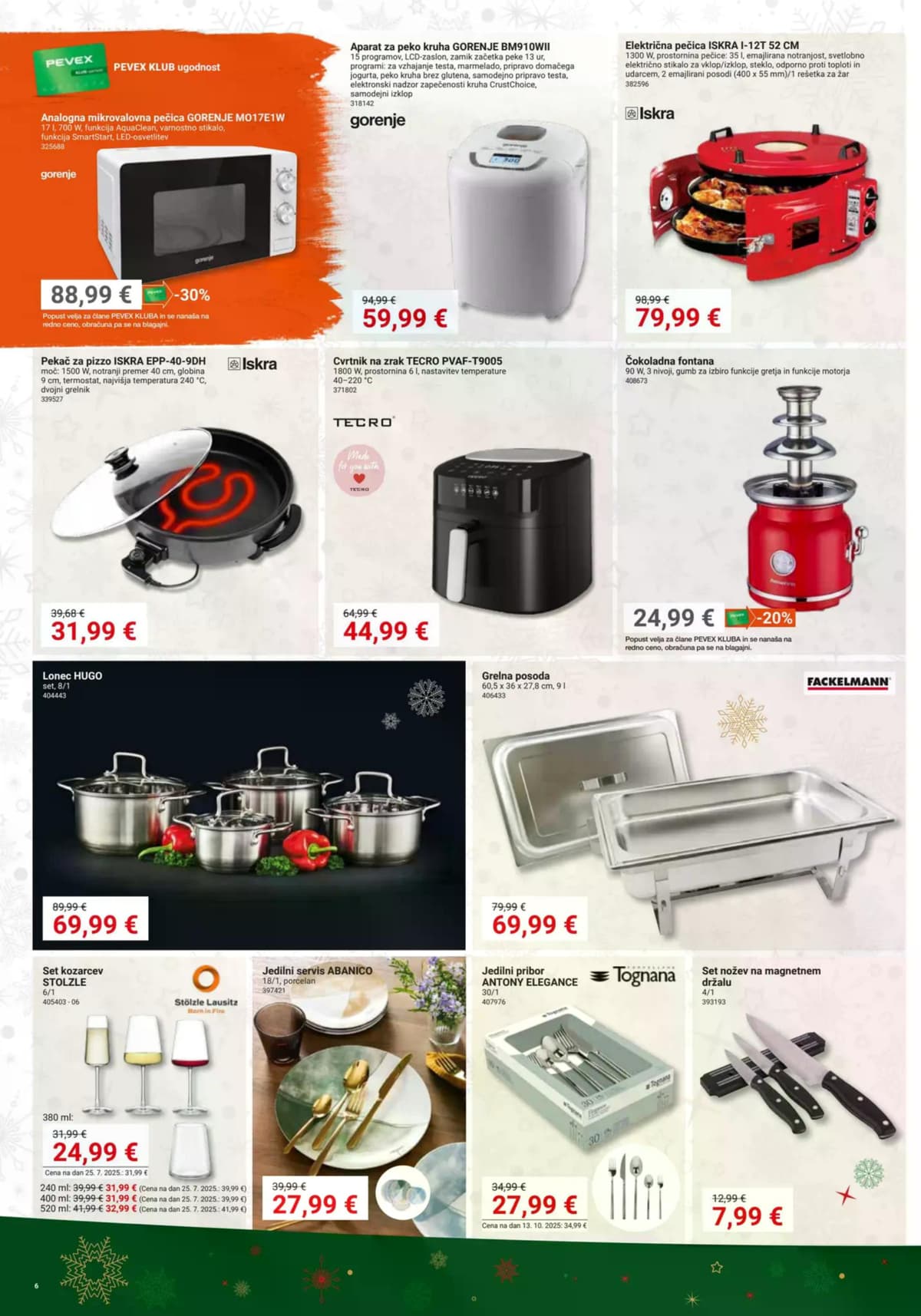 Stran 6. Pevex kataloga - Darila 2025 od 23.02.2026.