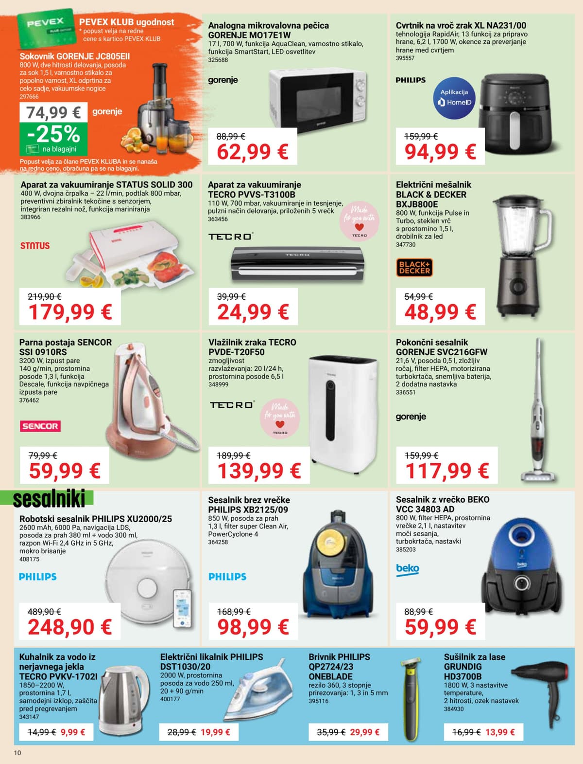 Stran 10. Pevex kataloga - Januar 2026