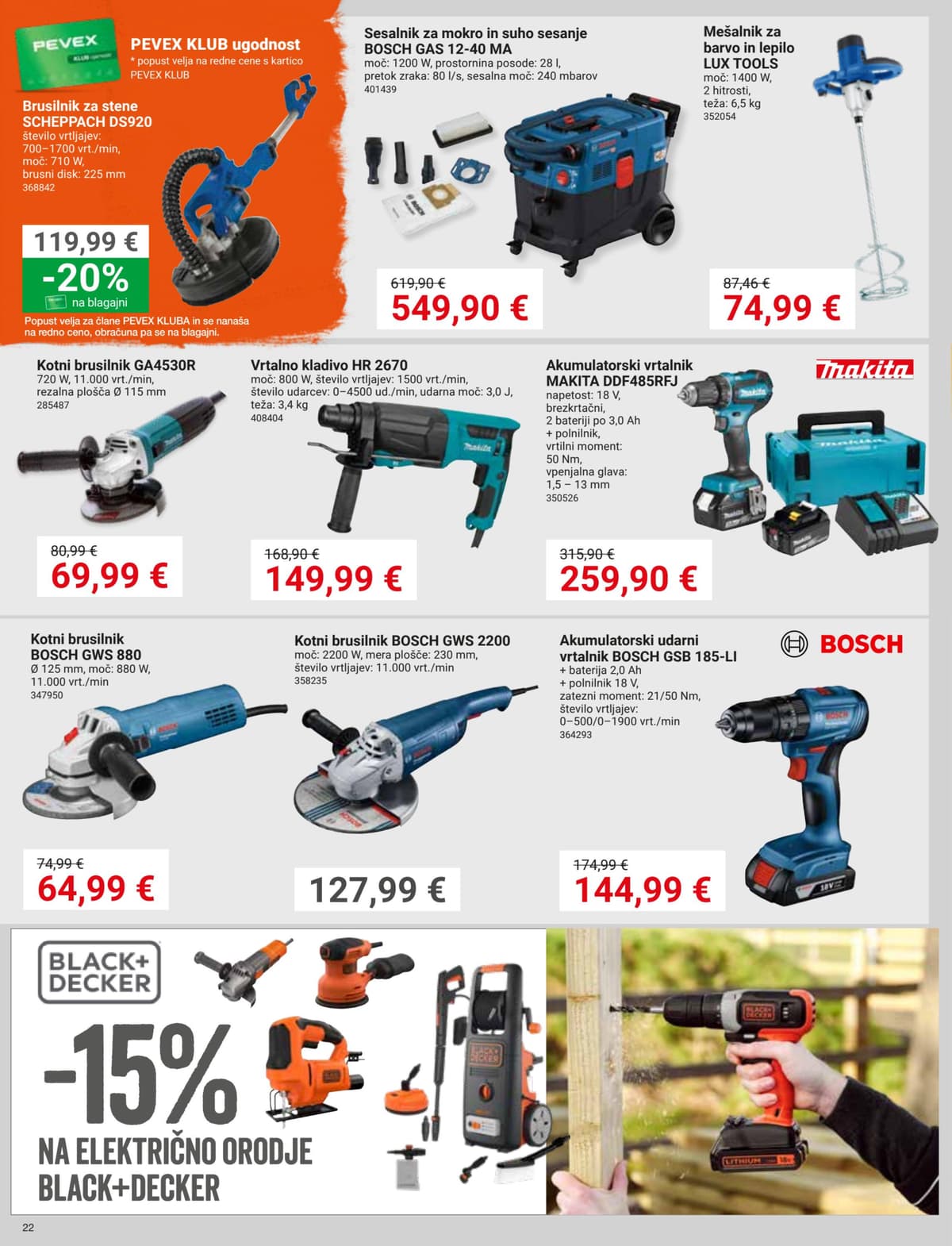 Stran 22. Pevex kataloga - Januar 2026 od 24.02.2026.