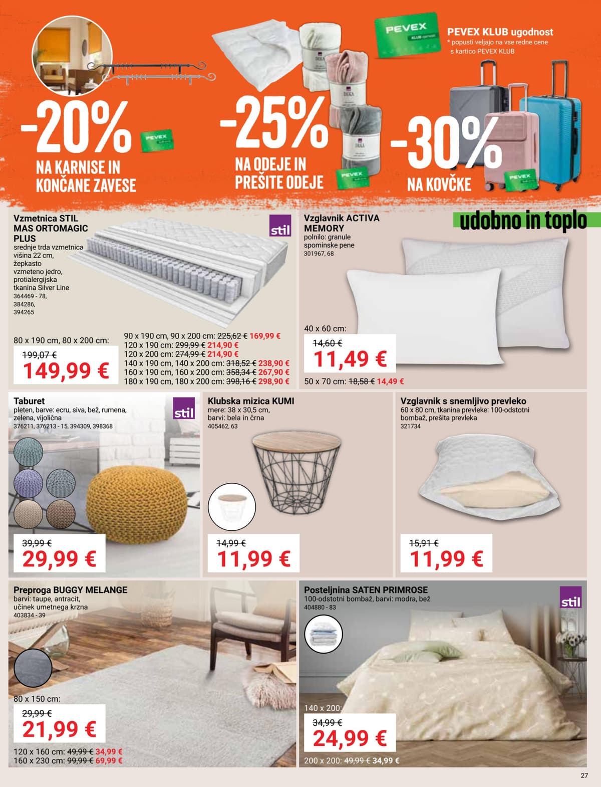 Stran 27. Pevex kataloga - Januar 2026 od 24.02.2026.