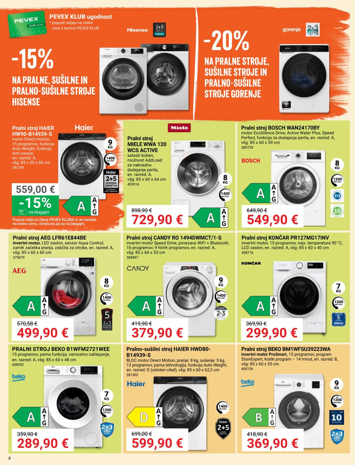 Stran 8. Pevex kataloga - Januar 2026 od 24.02.2026.