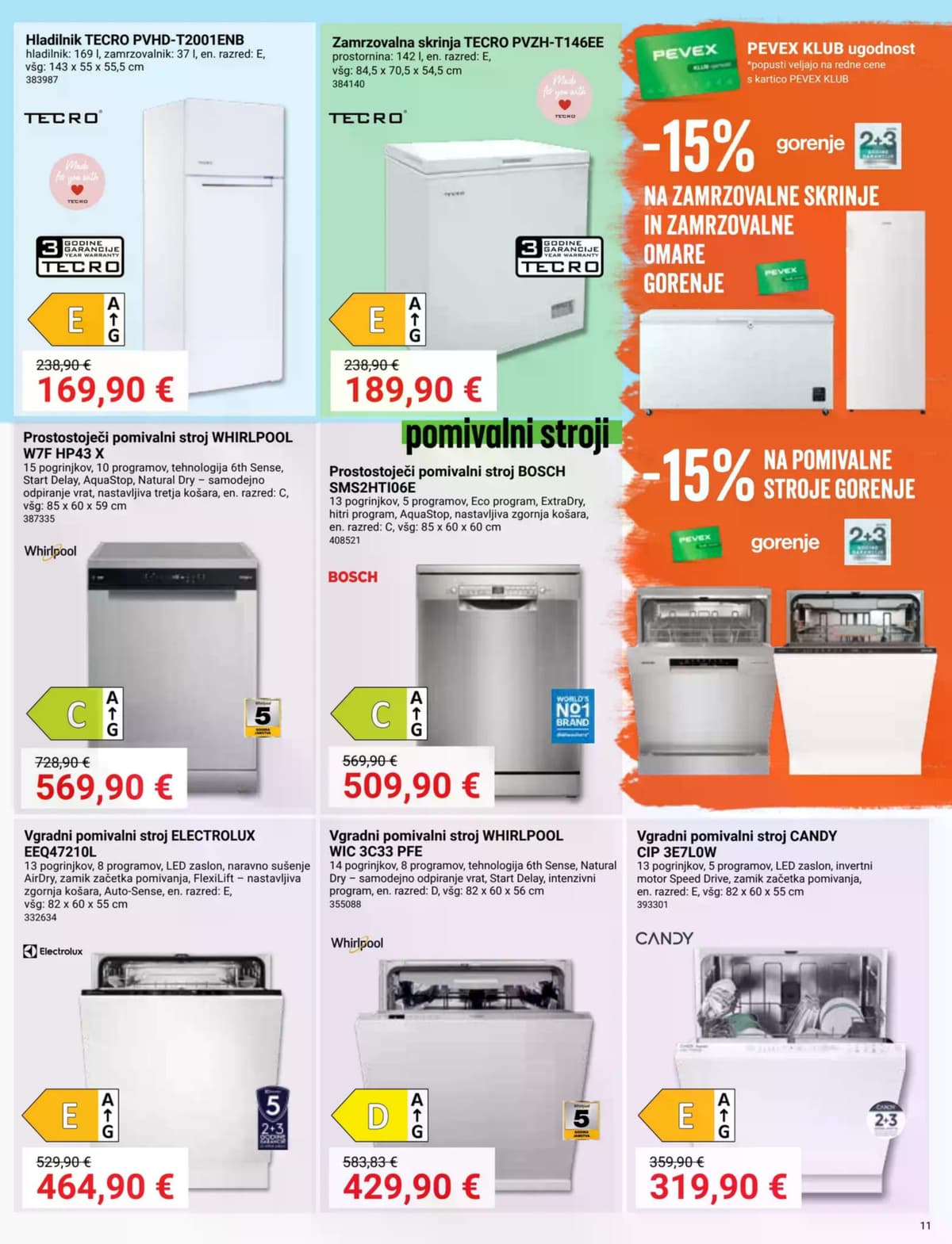 Stran 11. Pevex kataloga - Marec 2026 od 10.03.2026.