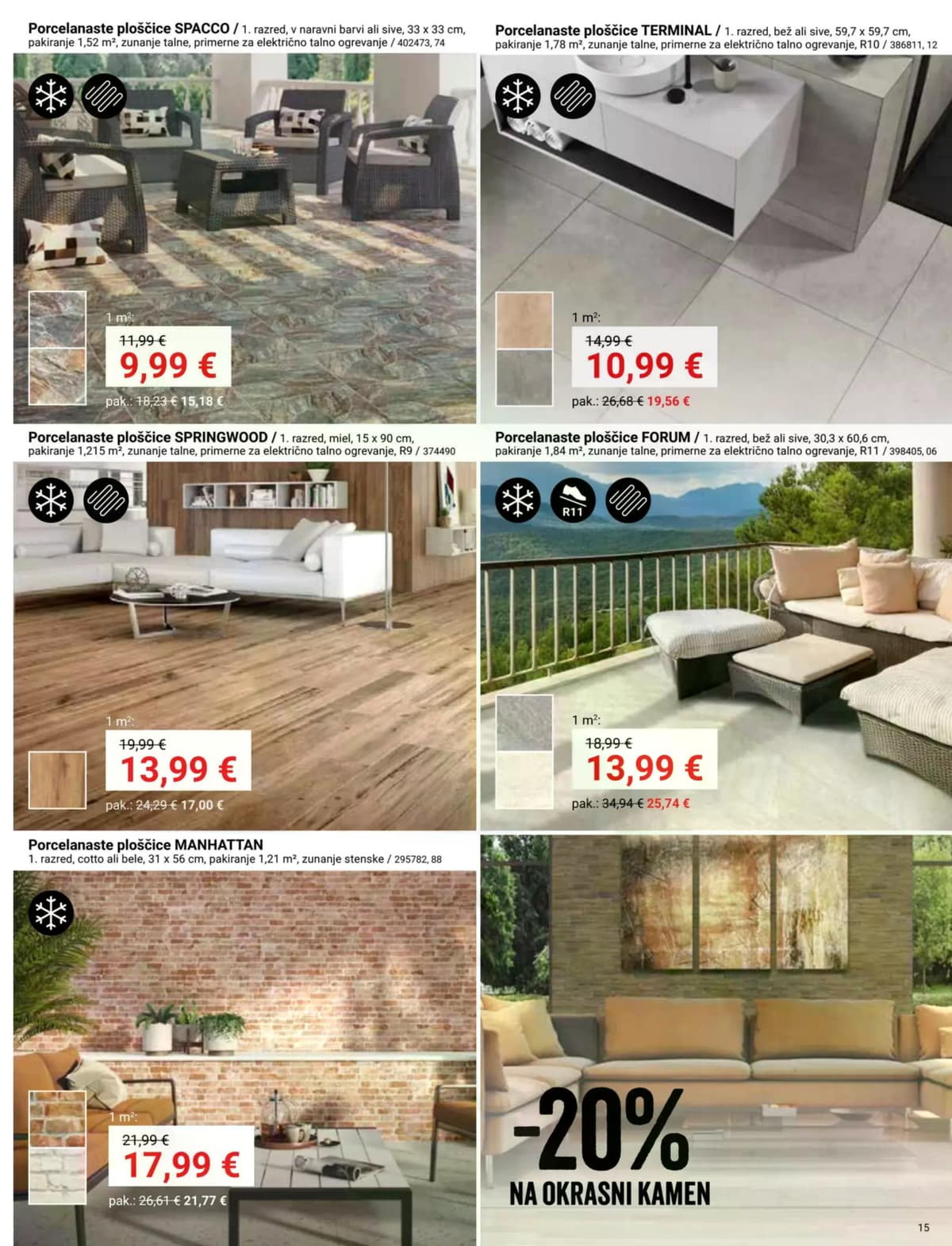 Stran 15. Pevex kataloga - Marec 2026 od 10.03.2026.