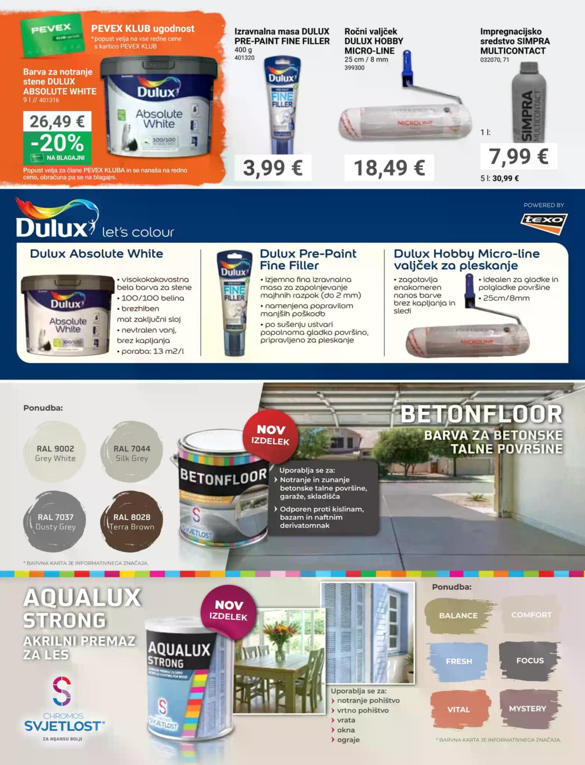 Stran 22. Pevex kataloga - Marec 2026 od 10.03.2026.