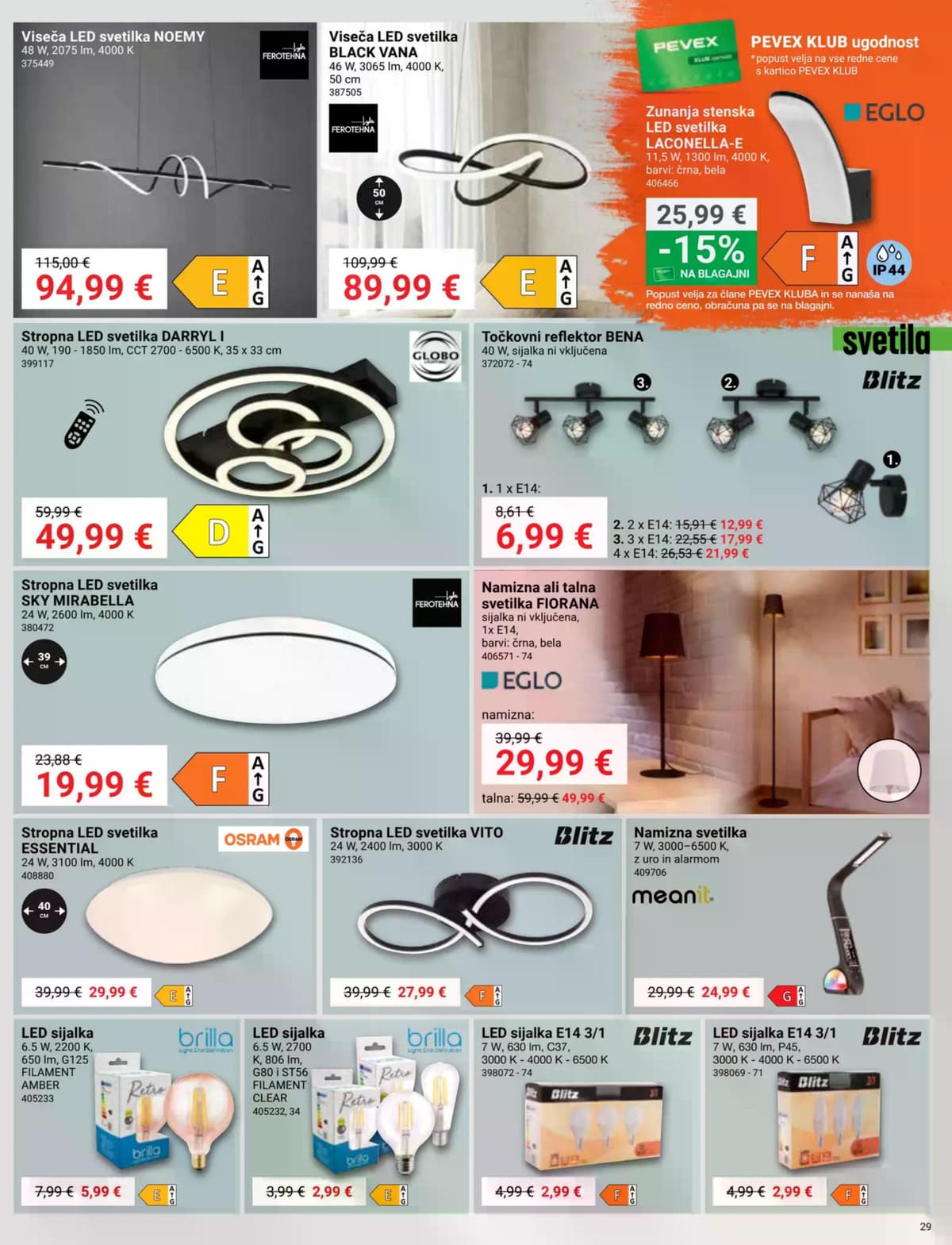 Stran 29. Pevex kataloga - Marec 2026