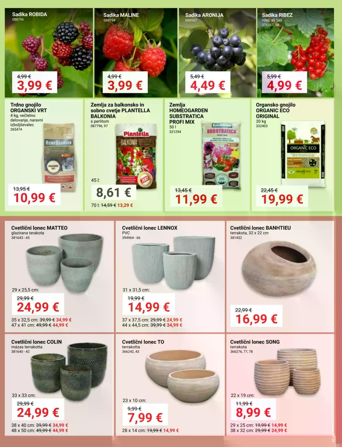 Stran 3. Pevex kataloga - Marec 2026 od 10.03.2026.