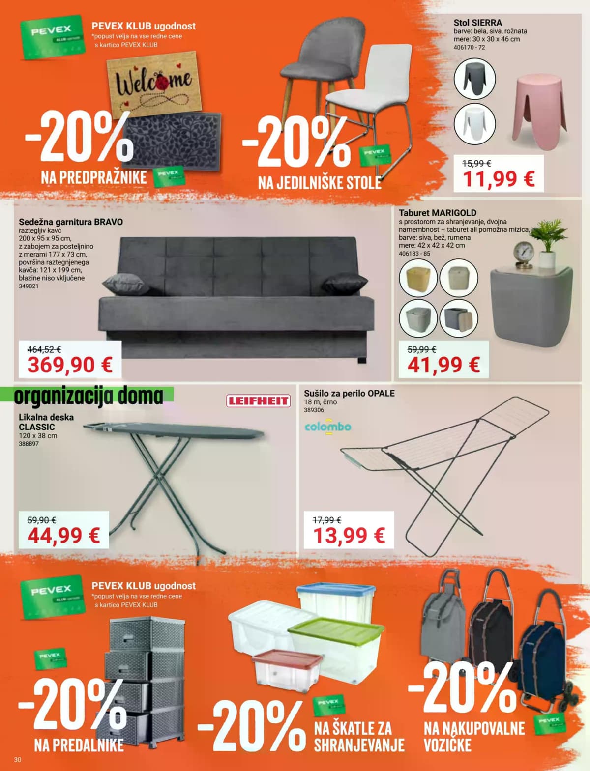 Stran 30. Pevex kataloga - Marec 2026
