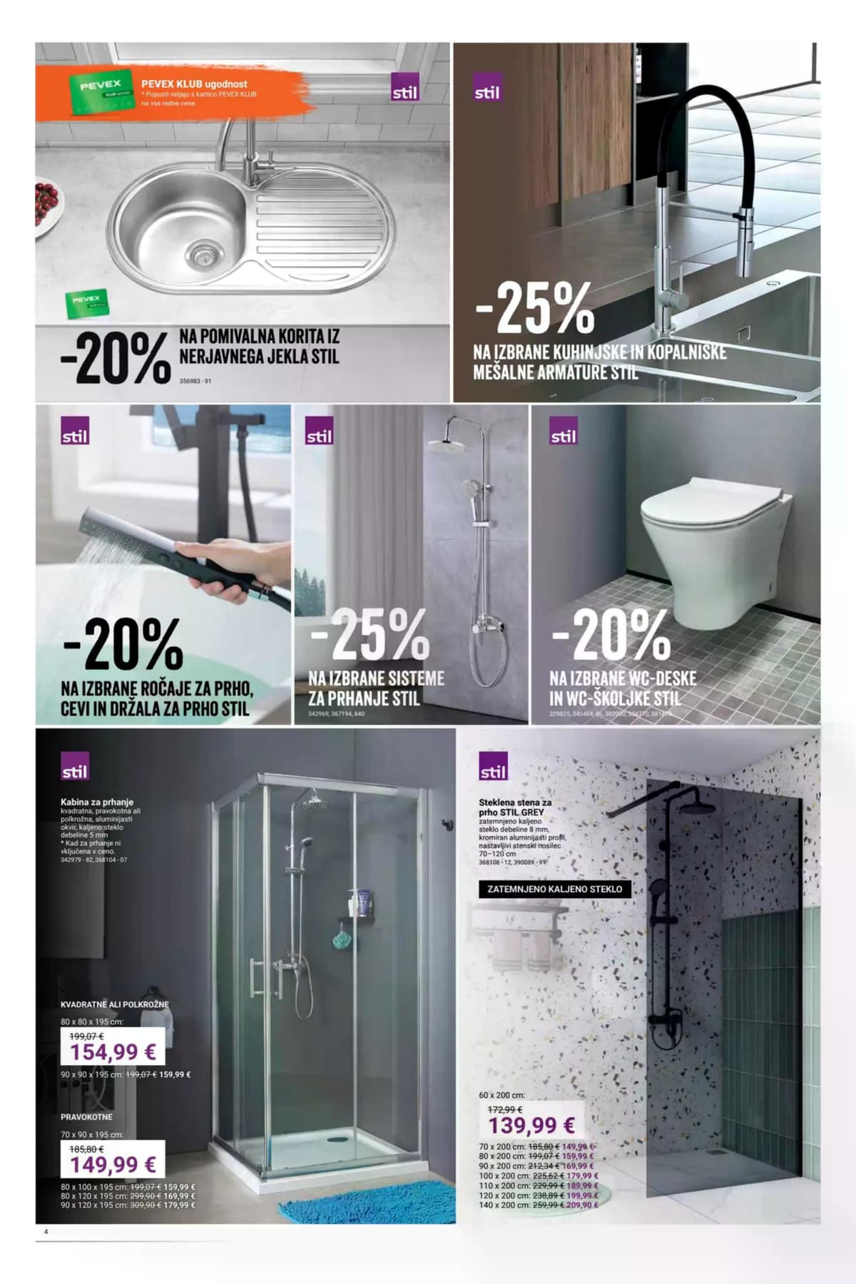 Stran 4. Pevex kataloga - Opremanje Marec 2026