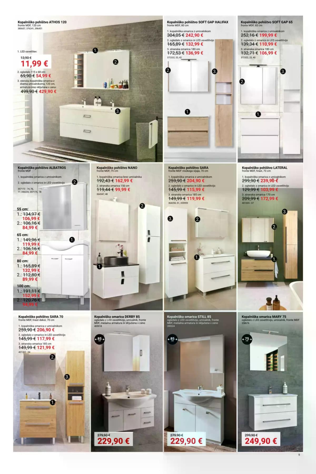 Stran 5. Pevex kataloga - Opremanje Marec 2026 od 11.03.2026.