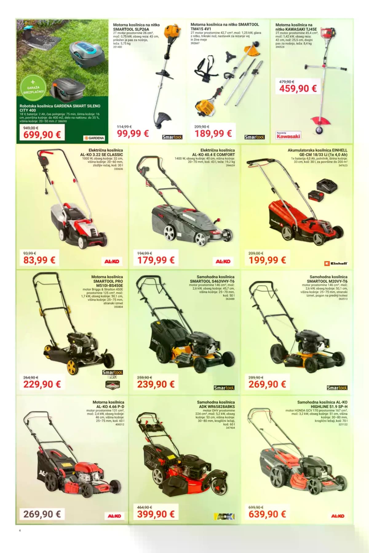 Stran 4. Pevex kataloga - Vrt od 20.03.2026.