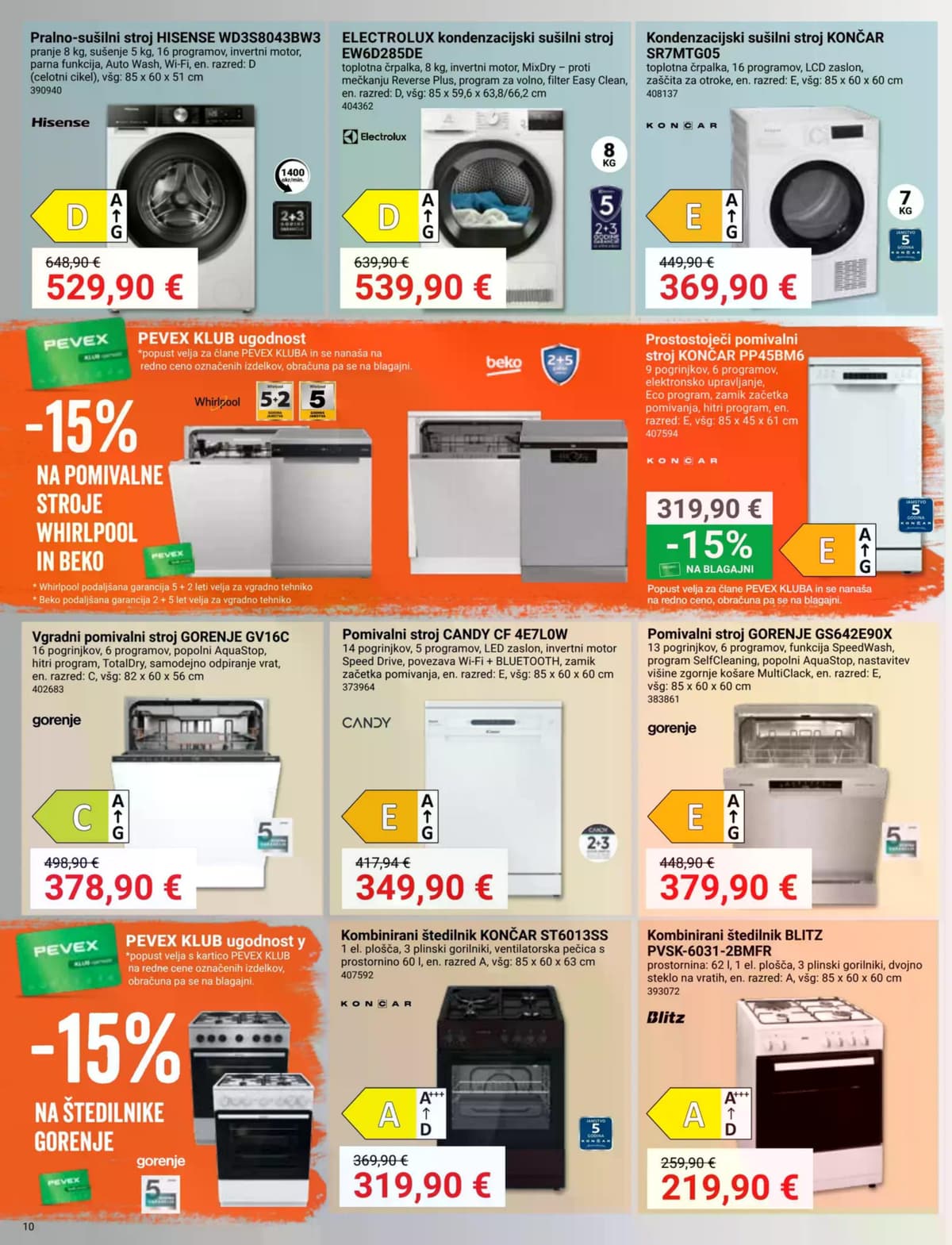 Stran 10. Pevex kataloga - April 2026 od 03.04.2026.