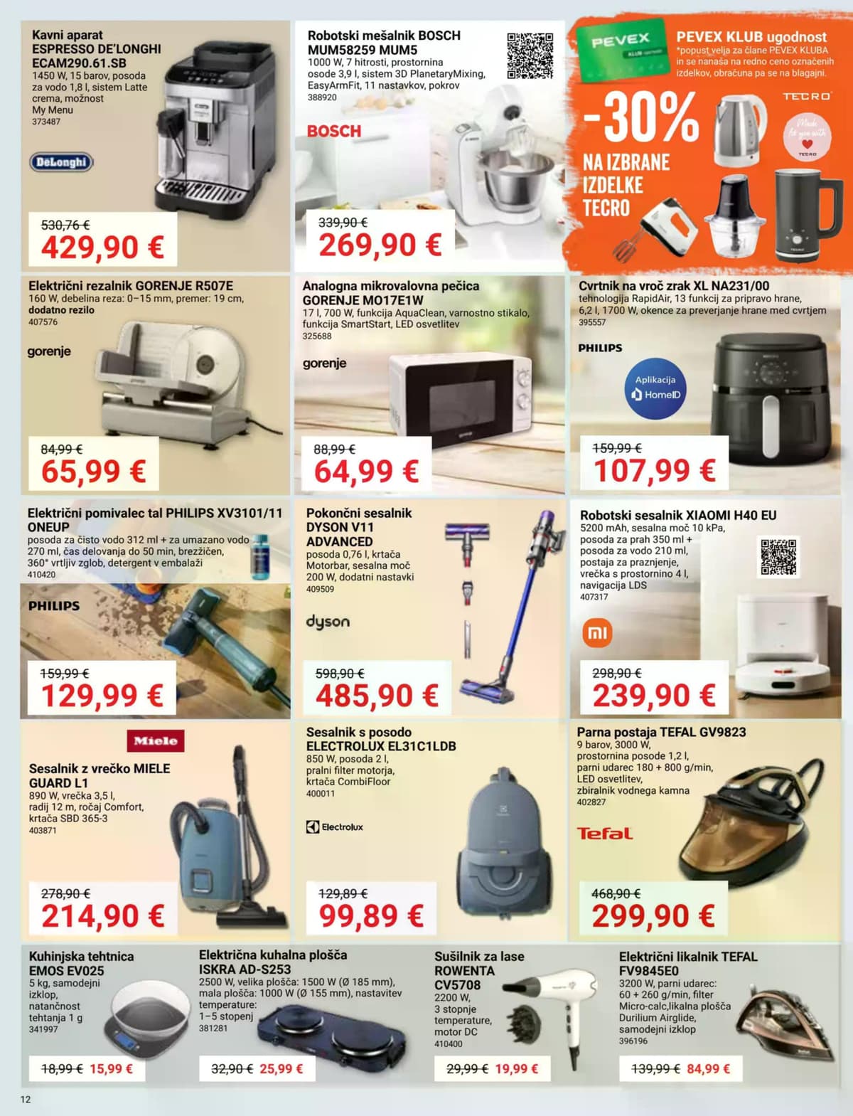 Stran 12. Pevex kataloga - April 2026 od 03.04.2026.