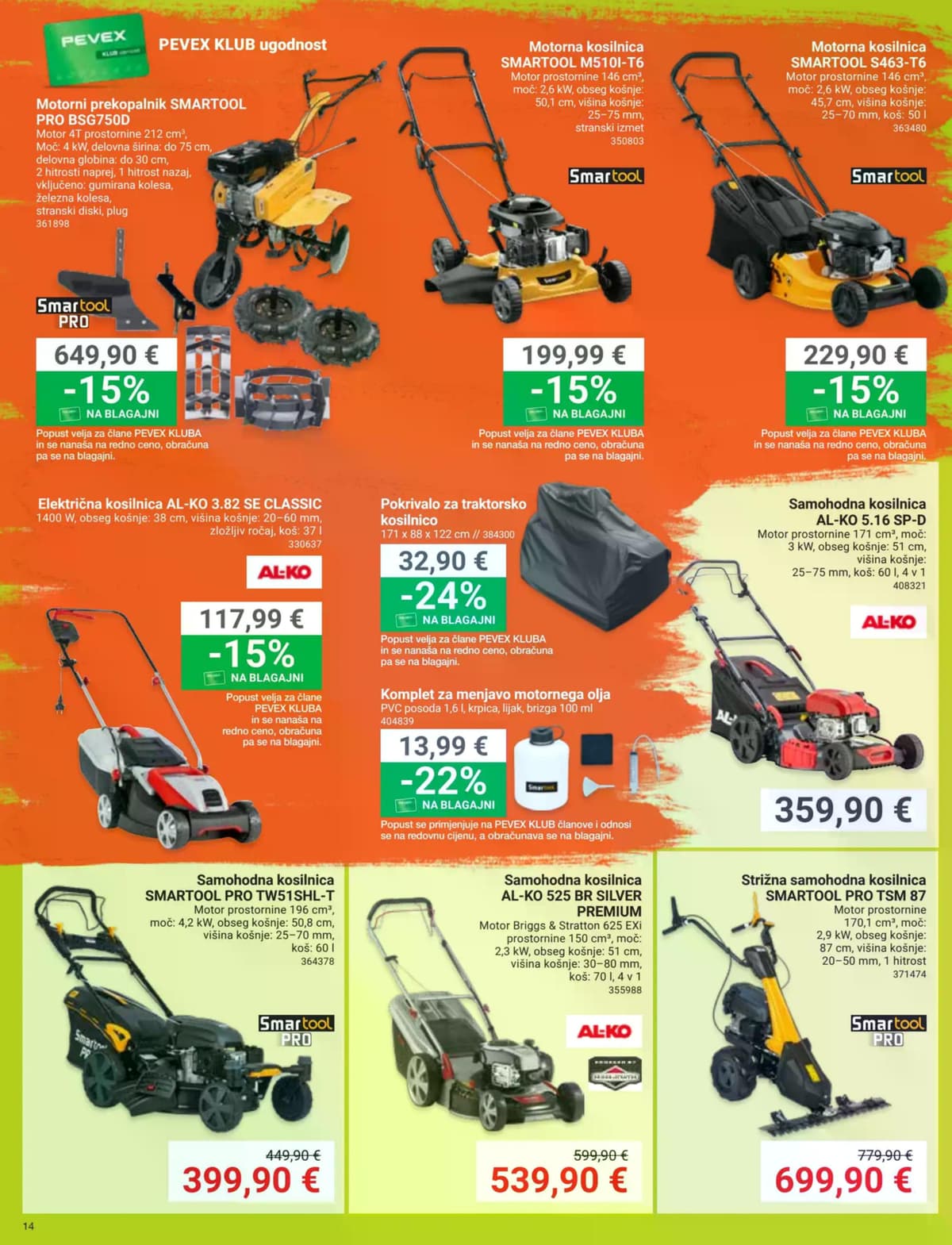 Stran 14. Pevex kataloga - April 2026