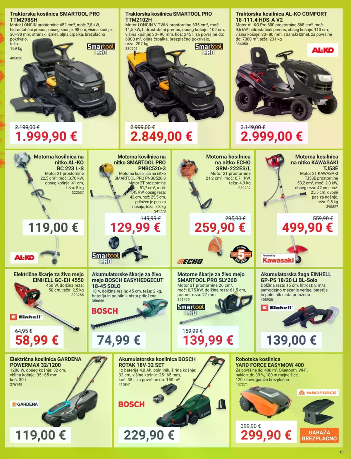 Stran 15. Pevex kataloga - April 2026