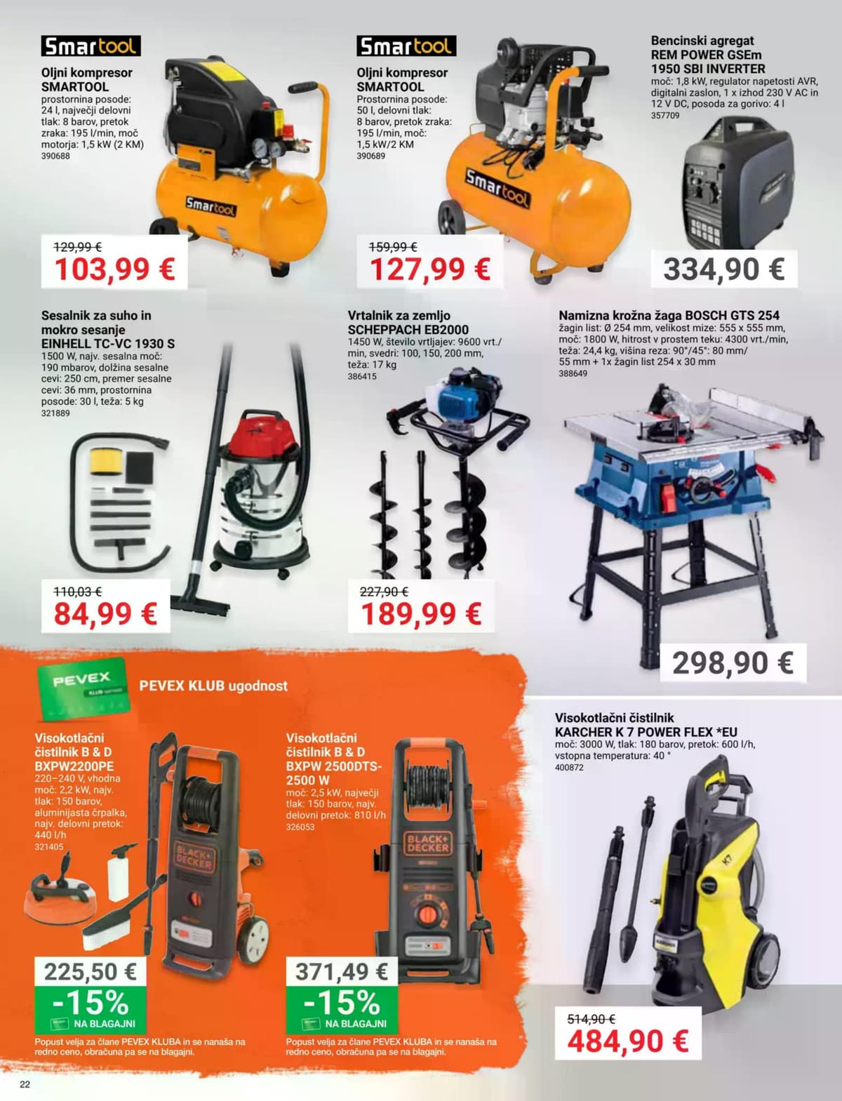 Stran 22. Pevex kataloga - April 2026 od 03.04.2026.