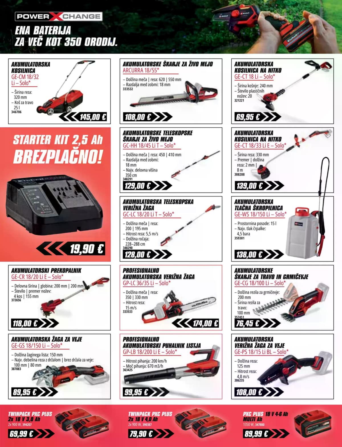 Stran 25. Pevex kataloga - April 2026 od 03.04.2026.