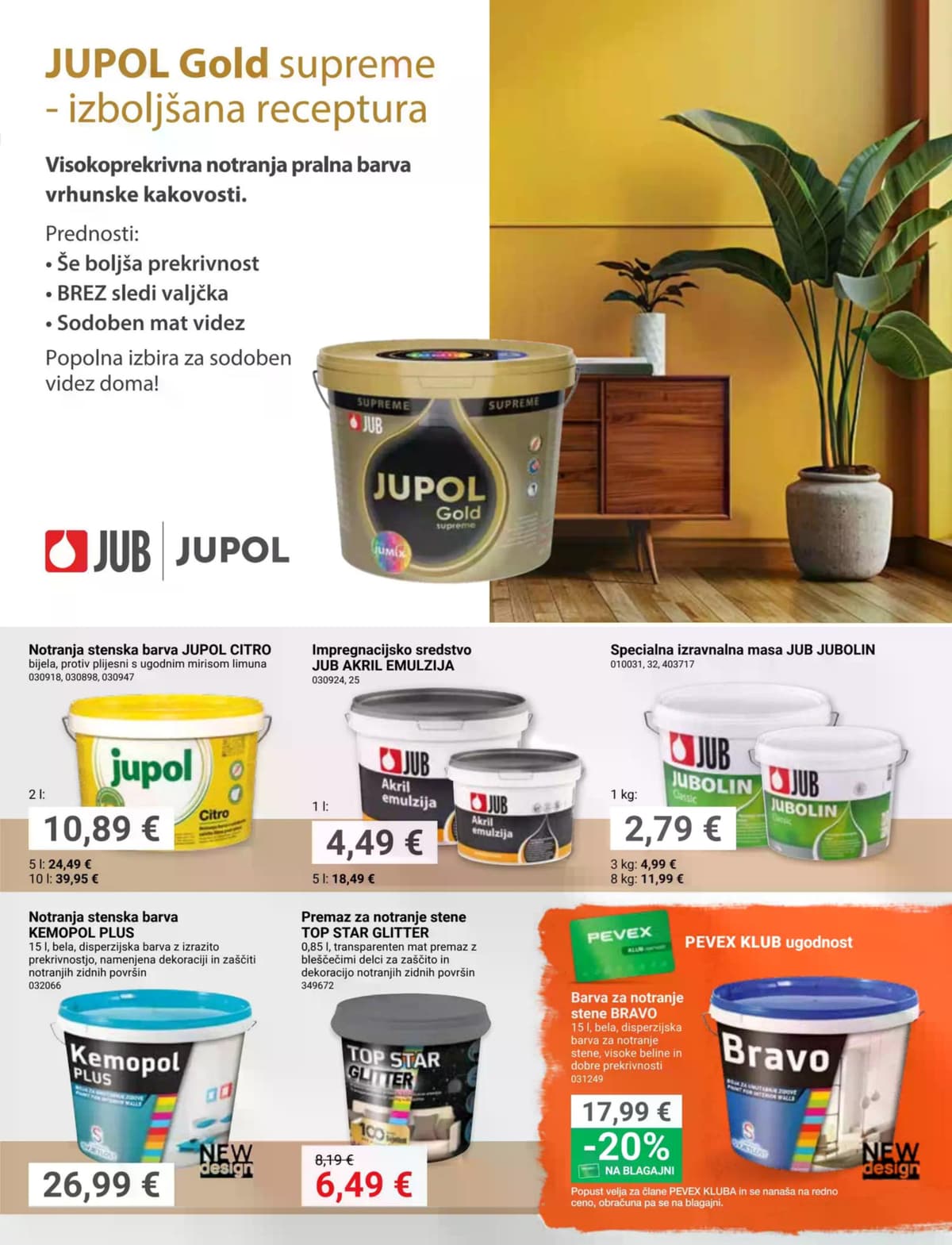 Stran 29. Pevex kataloga - April 2026 od 03.04.2026.