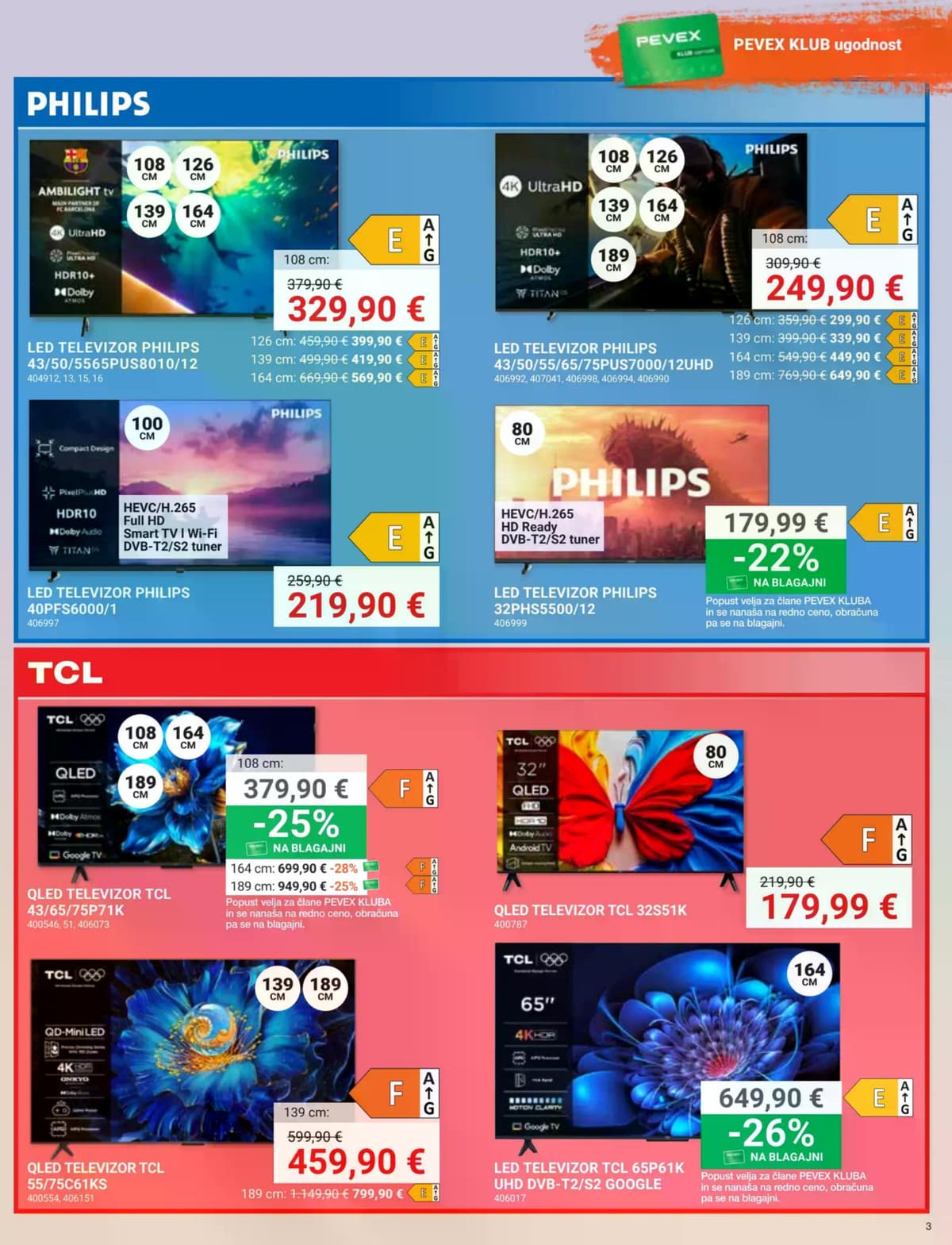 Stran 3. Pevex kataloga - April 2026