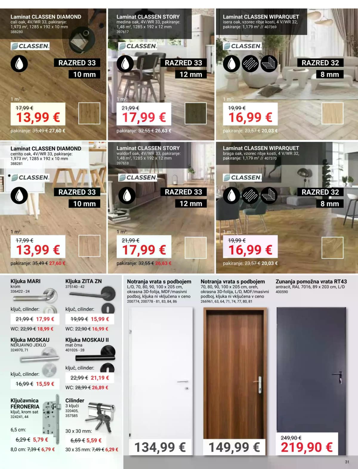 Stran 31. Pevex kataloga - April 2026 od 03.04.2026.