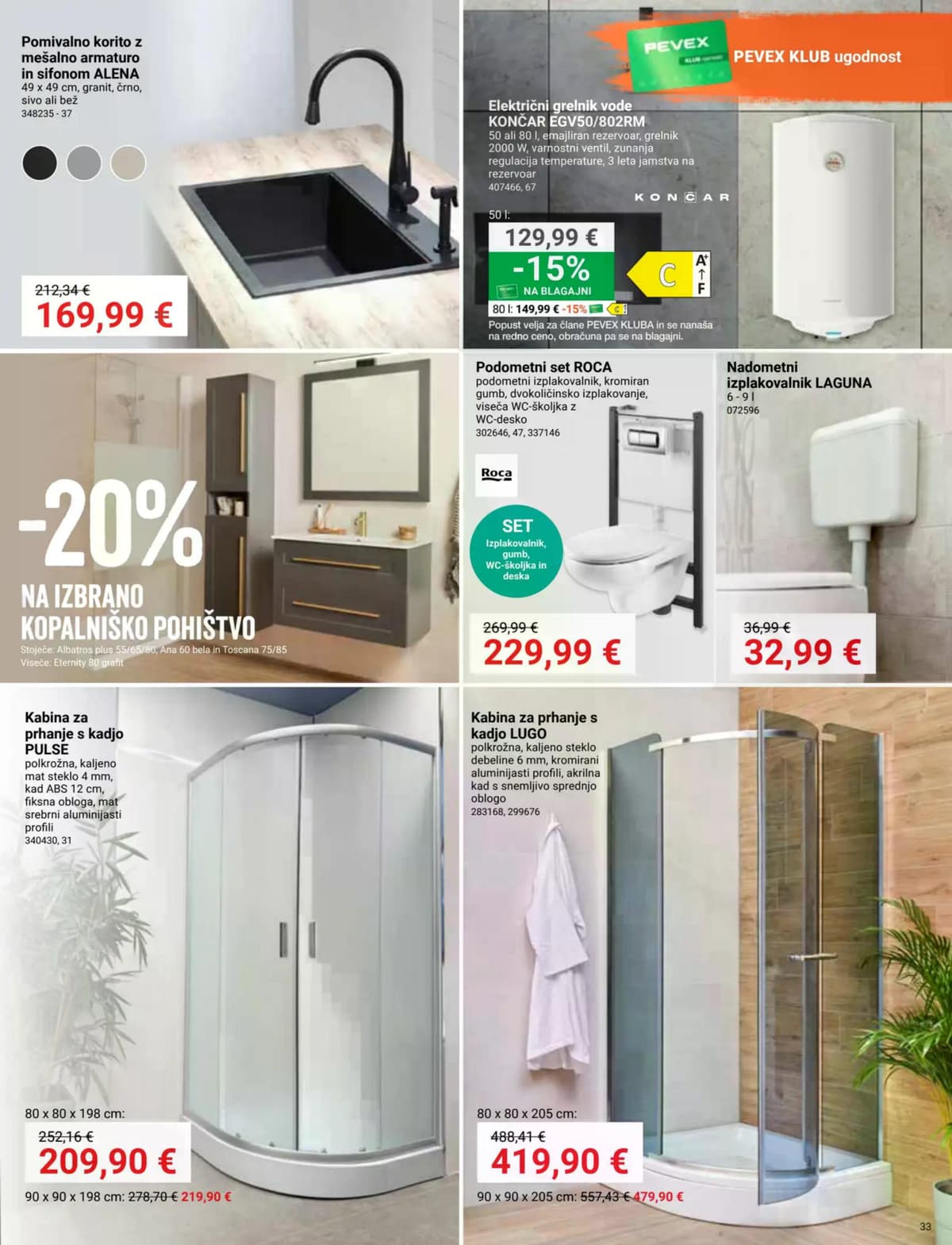 Stran 33. Pevex kataloga - April 2026