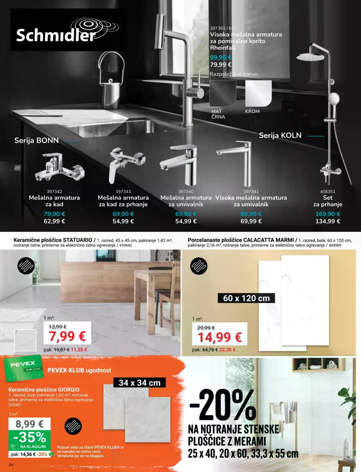 Stran 34. Pevex kataloga - April 2026 od 03.04.2026.