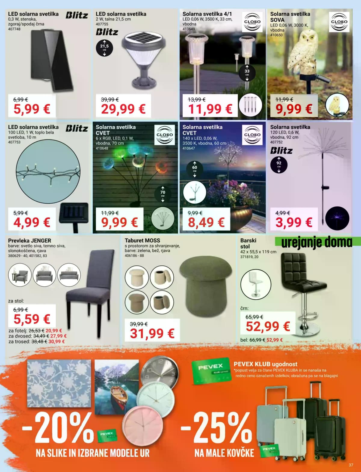 Stran 37. Pevex kataloga - April 2026 od 03.04.2026.