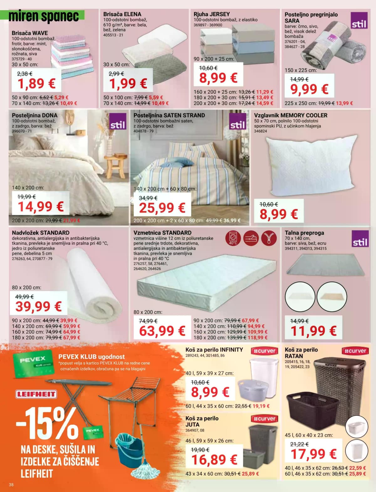 Stran 38. Pevex kataloga - April 2026 od 03.04.2026.