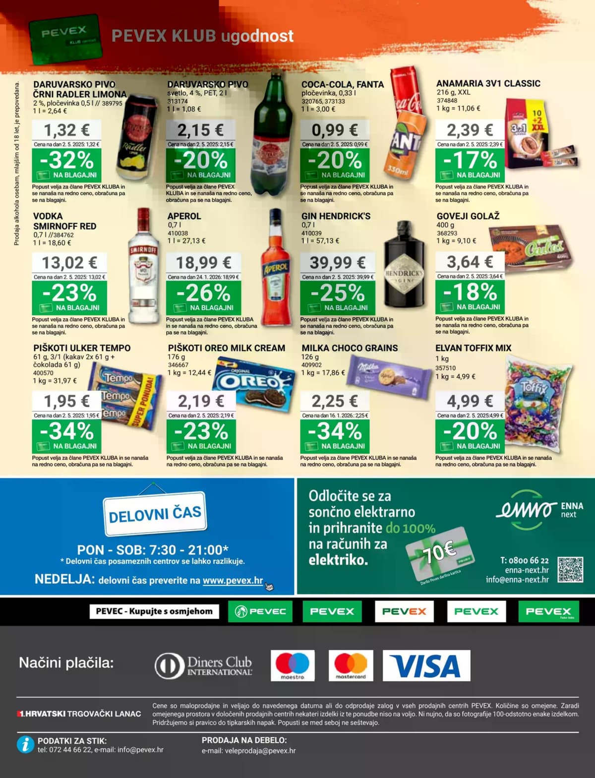 Stran 40. Pevex kataloga - April 2026 od 03.04.2026.