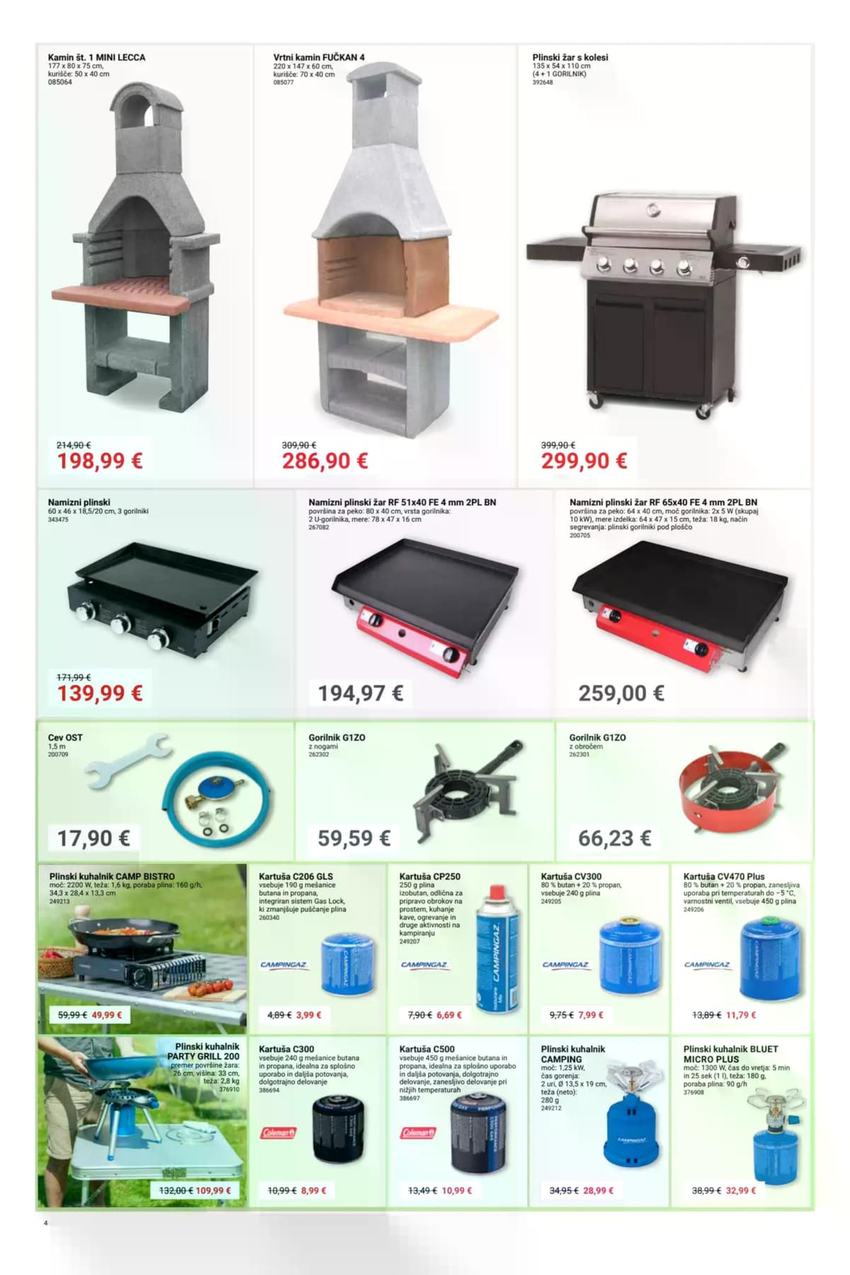 Stran 4. Pevex kataloga - Rekreacija in žar od 16.04.2026.