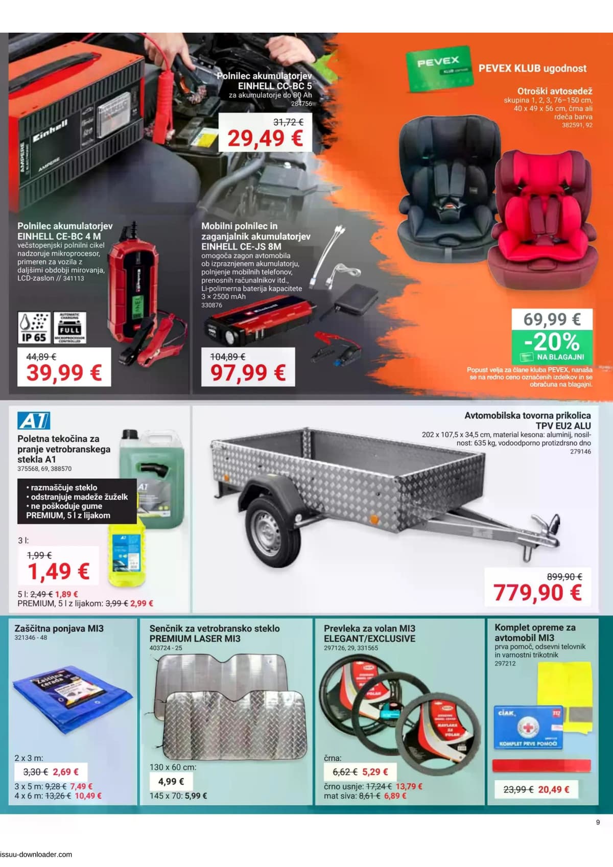 Stran 9. Pevex kataloga - Junij 2026 od 28.05.2026.