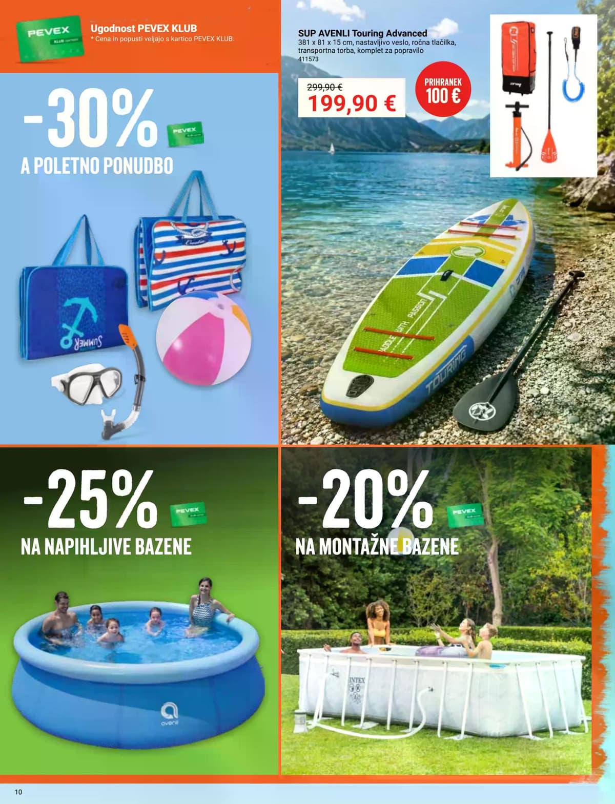 Stran 10. Pevex kataloga - Vroče cene peči in drv od 23.07.2026