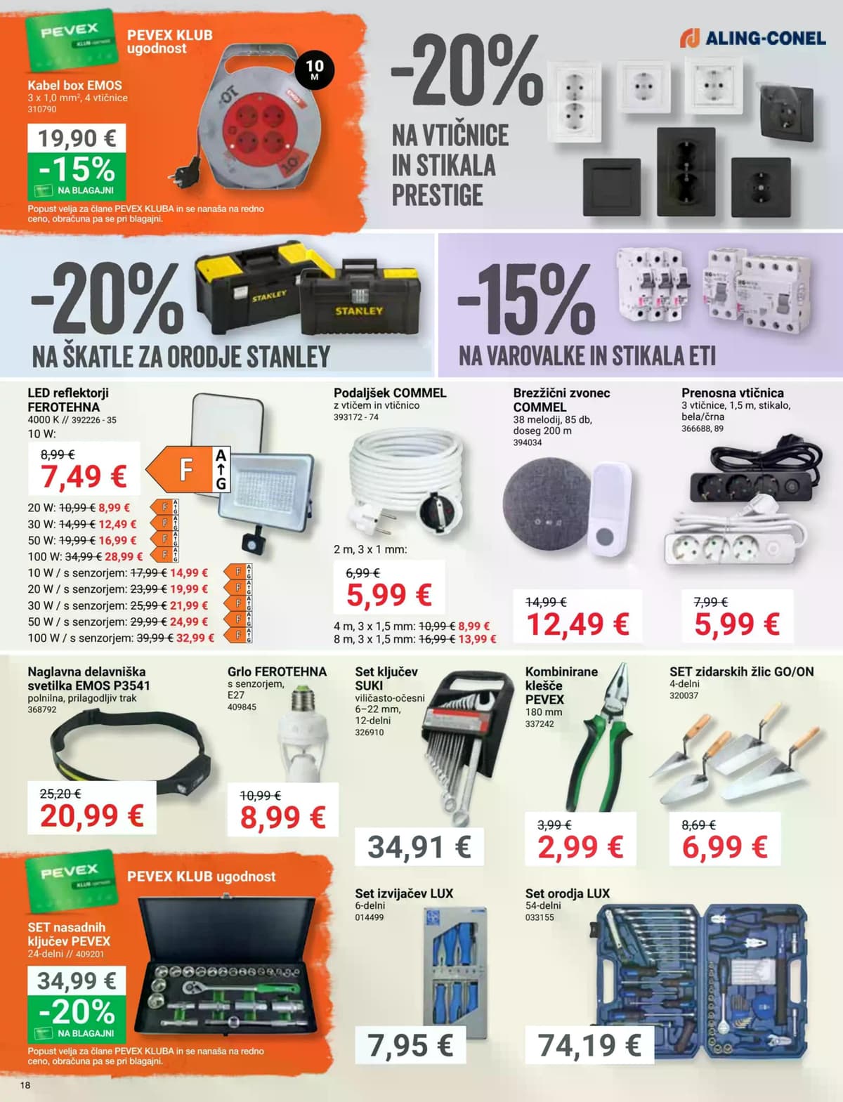 Stran 18. Pevex kataloga - Vroče cene peči in drv od 23.07.2026