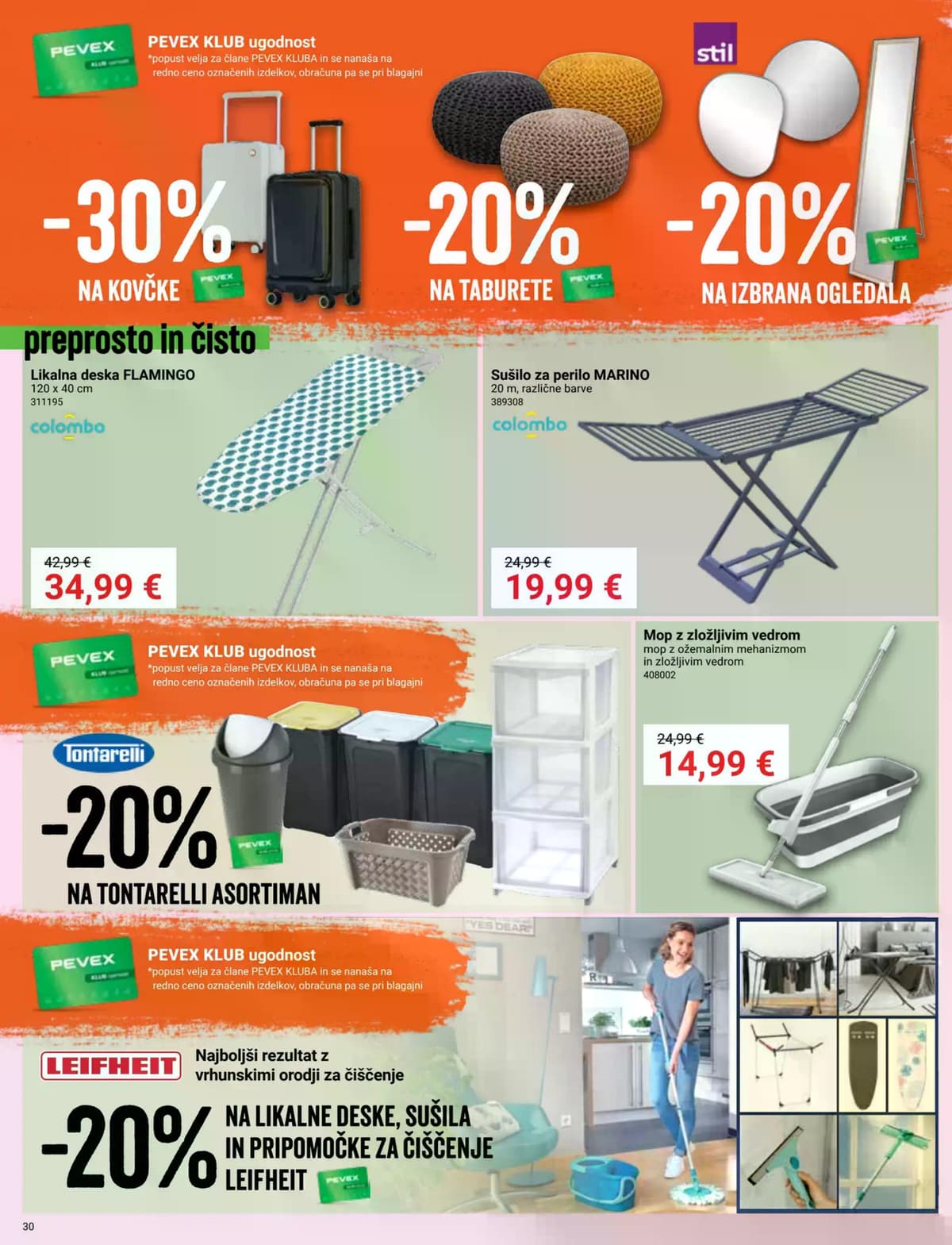 Stran 30. Pevex kataloga - Vroče cene peči in drv od 23.07.2026