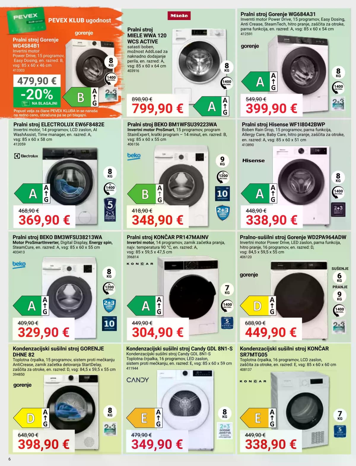 Stran 6. Pevex kataloga - Oktober 2026 od 25.09.2026.