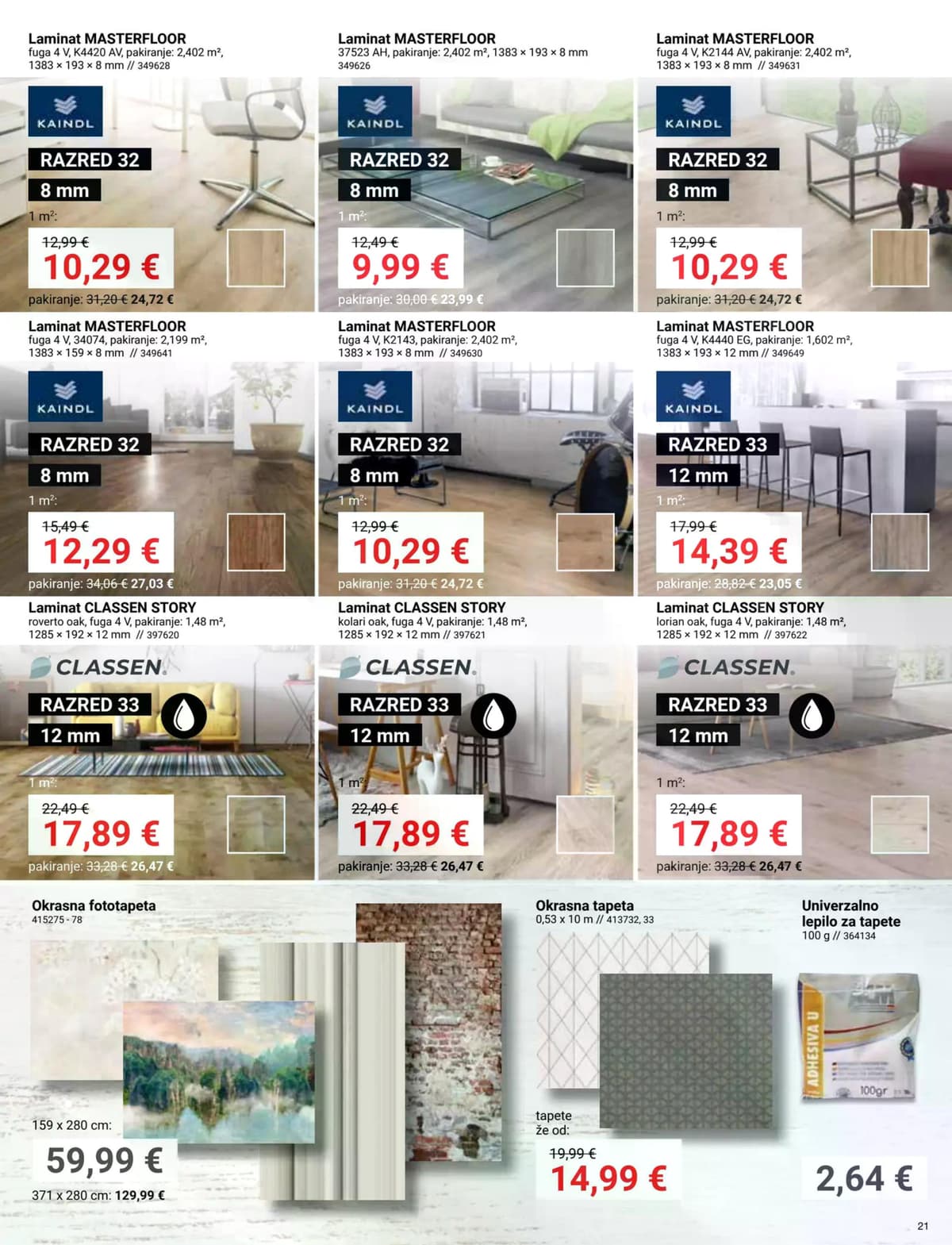 Stran 20. Pevex kataloga - Akcijska Ponudba