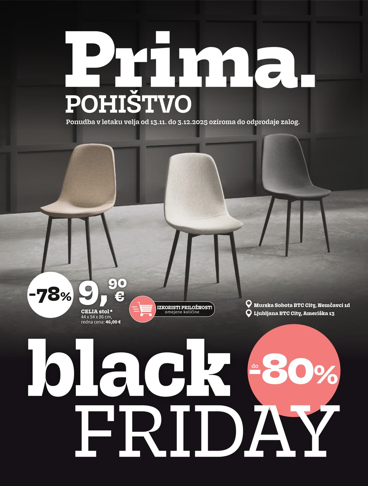 Stran 1. Prima kataloga - Black Friday od 03.03.2026.