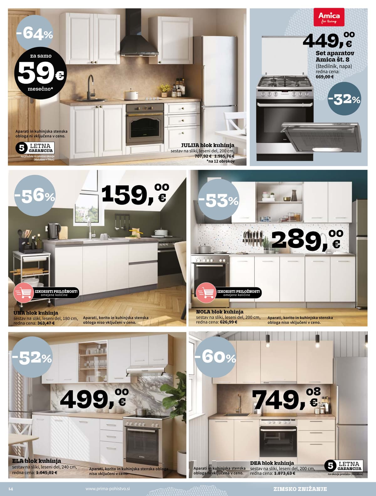 Stran 14. Prima kataloga - Zimsko znižanje