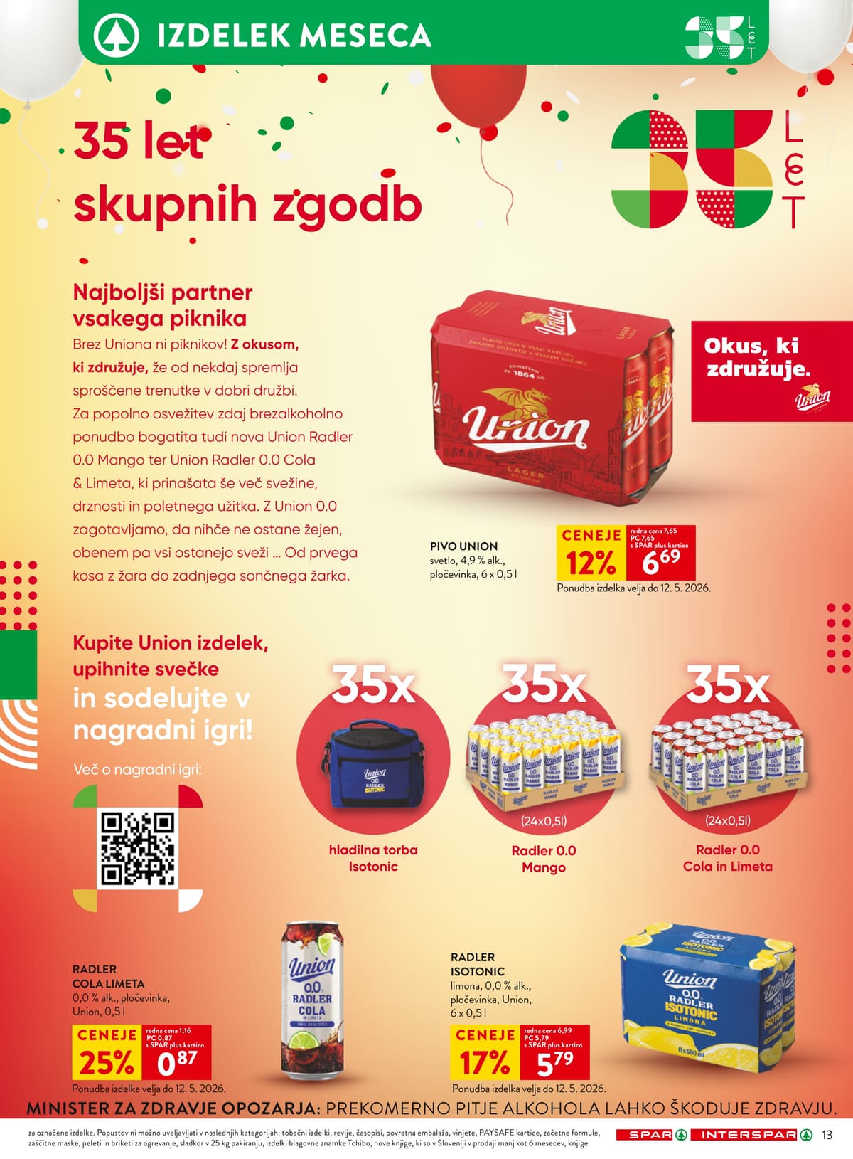 Stran 13. Spar kataloga - Akcijska Ponudba od 03.05.2026.
