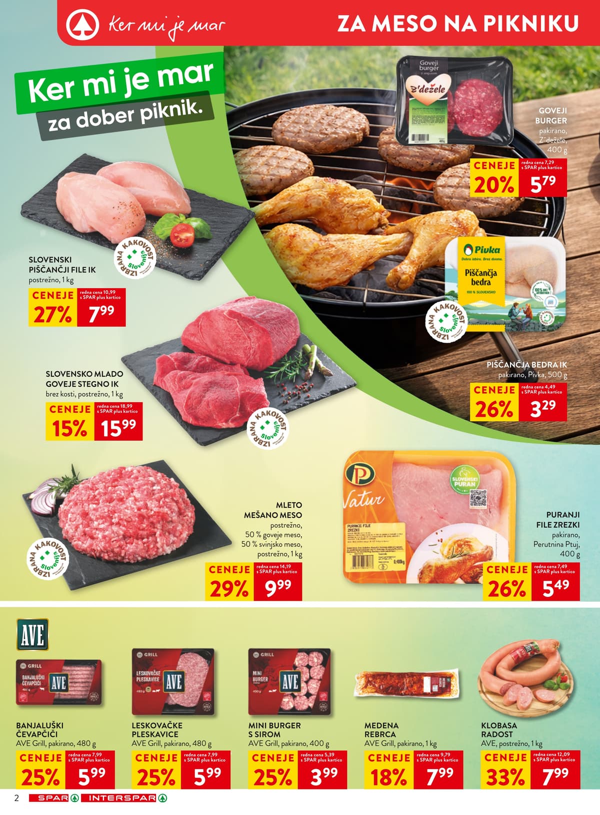 Stran 2. Spar kataloga - Akcijska Ponudba od 03.05.2026.