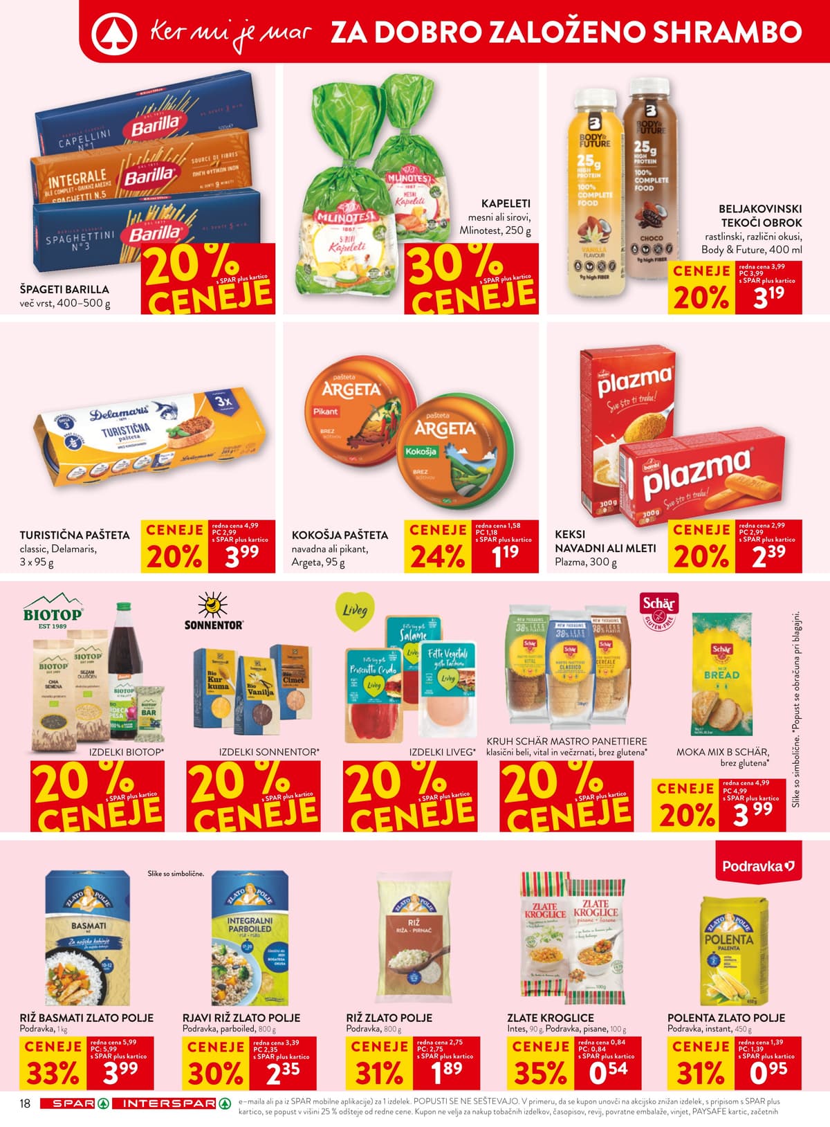 Stran 22. Spar kataloga - Akcijska Ponudba od 03.05.2026.
