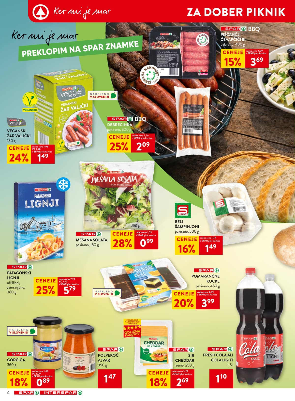Stran 4. Spar kataloga - Akcijska Ponudba od 03.05.2026.