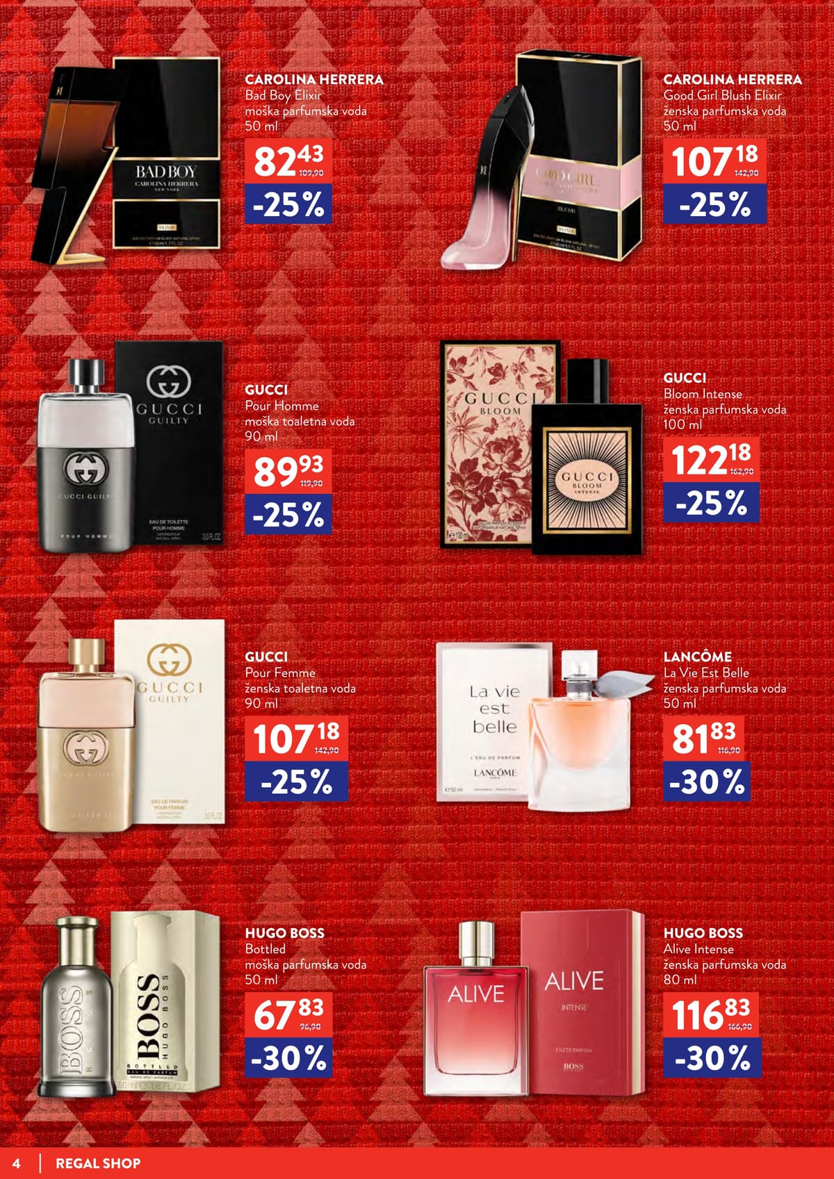 Stran 4. Regal Shop kataloga - December